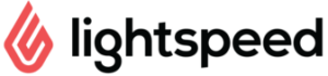 The Lightspeed logo with text.