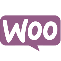 The WooCommerce "speech bubble" logo.